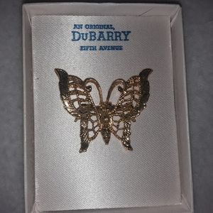 Vintage Dubarry Fifth Avenue Butterfly Brooch